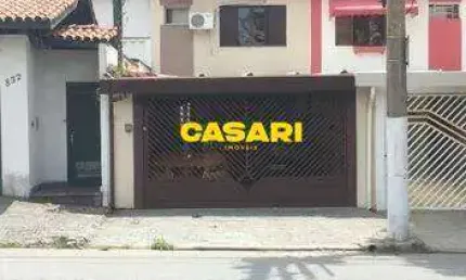 Sobrado com 3 Dormitórios à Venda, 111 m² – Bairro Jardim – Santo André/SP