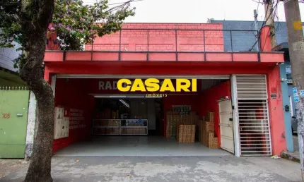 Galpão comercial à venda, 424 m² - jardim bom pastor - santo andré/sp