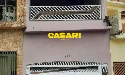 Sobrado com 3 dormitórios à venda, 152 m² - vila suíça - santo andré/sp