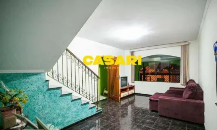 Sobrado com 3 dormitórios à venda, 185 m² – jardim las vegas – santo andré/sp