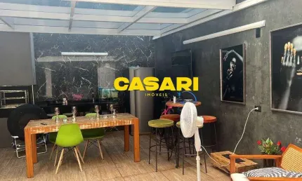 Sobrado com 2 dormitórios à venda, 125 m² - jardim las vegas - santo andré/sp.