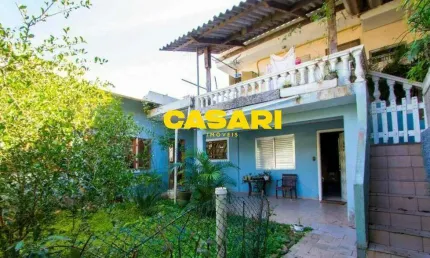 Casa com 3 moradias independentes à venda no valparaíso, santo andré – 619 m² de terreno