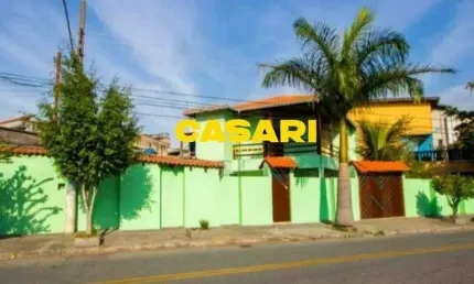 Sobrado com 3 dormitórios e área gourmet à venda no parque novo oratório – santo andré