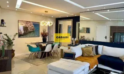 Apartamento Alto Padrão de 150m² com 3 Suítes e Varanda Gourmet no Centro de São Bernardo do Campo