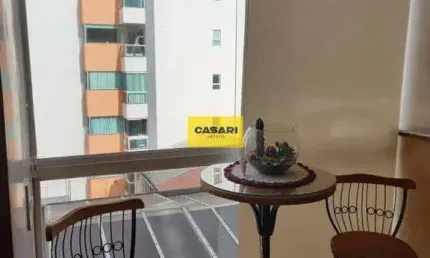 Apartamento com 2 dormitórios à venda, 57 m² - parque das nações - santo andré/sp.