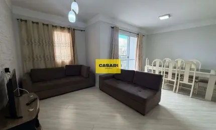 Apartamento para Alugar no Fatto Show Blues – 87 m², Semi Mobiliado, 2 Dormitórios