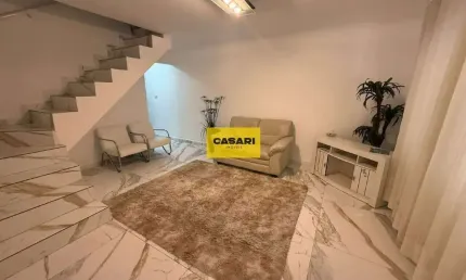 Sobrado Mobiliado com 2 Dormitórios e 2 Vagas à Locação – 140m² – São Bernardo do Campo