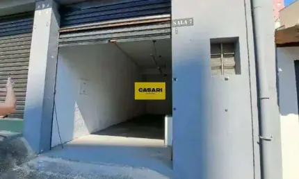 Salão comercial com 39m² para locação na vila valparaiso - santo andré/sp.