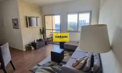 Apartamento com 3 dormitórios à venda, 77 m² - planalto - são bernardo do campo/sp