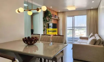 Apartamento à venda com 2 dormitórios e 55 m² na vila euro – assunção, são bernardo do campo/sp