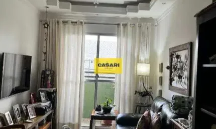 Apartamento reformado 58m², 2 dormitórios, 1 vaga, ao lado do shopping são bernardo plaza – sbc/sp