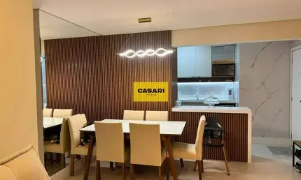 Apartamento com 3 dormitórios, sendo 2 suítes à venda, 91 m² - vila lusitânia - são bernardo do campo/sp