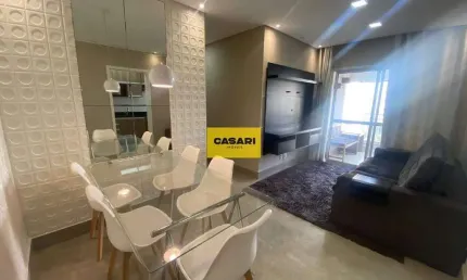 Apartamento mobiliado 2 dormitórios – helbor trilogy sbc