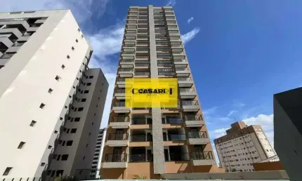 Apartamento com 2 dormitórios sendo uma suíte à venda, 84 m² - centro - são bernardo do campo/sp