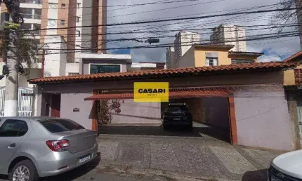 Casa assobradada com 2 dormitórios e 3 vagas – centro de são bernardo do campo