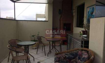 Cobertura com 4 dormitórios à venda, 140m² - Rudge Ramos - São Bernardo do Campo / SP