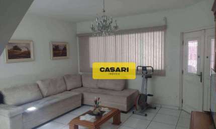 Sobrado com 3 dormitórios à venda, 205 m² - Jardim Las Vegas - Santo André/SP