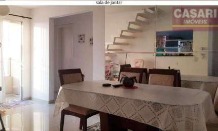 Cobertura com 2 dormitórios à venda, 54 m² - Taboão - São Bernardo do Campo/SP