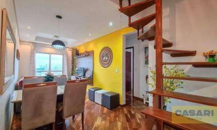 Cobertura com 3 dormitórios à venda, 147 m² por R$ 765.000,00 - Assunção - São Bernardo do Campo/SP