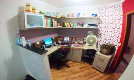 Sobrado com 3 dormitórios à venda, 250 m²- Vila Assunção - Santo André/SP
