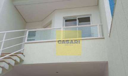 Sobrado com 3 dormitórios à venda, 194 m² por R$ 899.000,00 - Campestre - Santo André/SP