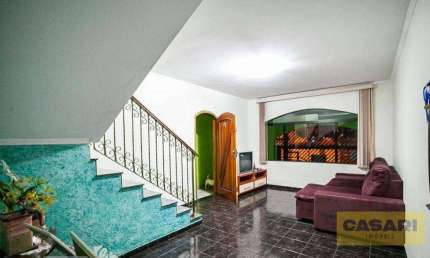 Sobrado com 3 dormitórios à venda, 185 m² por R$ 530.000,00 - Jardim Las Vegas - Santo André/SP