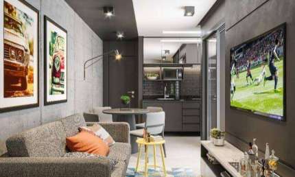 Apartamento com 2 dormitórios à venda, 37 m² - Jardim do Estádio - Santo André/SP