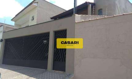 Sobrado com 4 dormitórios, 300 m² - venda por R$ 900.000,00 ou aluguel por R$ 8.108,33/mês - Utinga - Santo André/SP