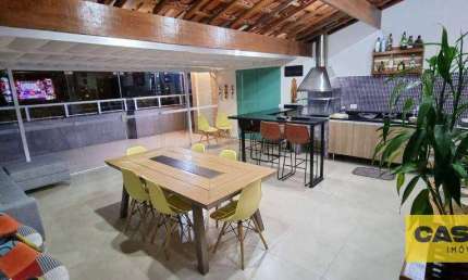 Cobertura com 3 dormitórios à venda, 145 m² - Vila Valparaíso - Santo André/SP