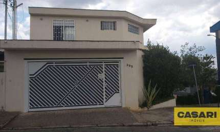 Sobrado com 3 dormitórios à venda, 240 m² - Vila Scarpelli - Santo André/SP