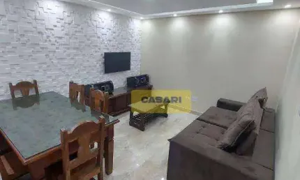 Cobertura com 3 dormitórios à venda, 124 m² - Vila Scarpelli - Santo André/SP