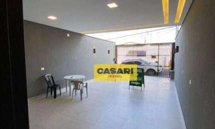 Sobrado com 3 dormitórios à venda, 164 m² - Jardim Hollywood - São Bernardo do Campo/SP