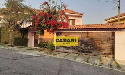 Sobrado com 3 dormitórios à venda, 160 m² - Jordanópolis - São Bernardo do Campo/SP