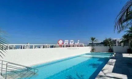 Apartamento com 3 dormitórios à venda, 90 m² por R$ 1.140.000,00 - Boqueirão - Santos/SP