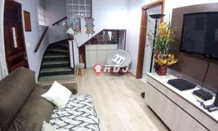Village com 2 dormitórios à venda por R$ 395.000,00 - Vila Matias - Santos/SP