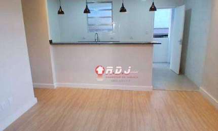 Apartamento com 2 dormitórios à venda, 70 m² por R$ 405.000,00 - Boqueirão - Santos/SP