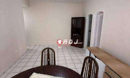 Apartamento com 1 dormitório para alugar, 60 m² por R$ 2.990,00/mês - Boqueirão - Santos/SP