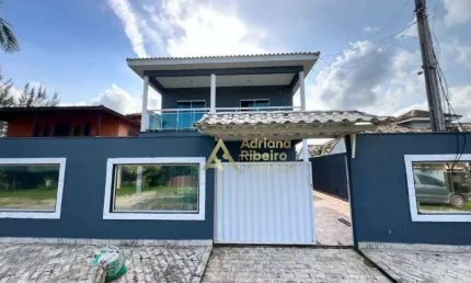 Casa com 4 dormitórios à venda, 180 m² por R$ 500.000 - Verão Vermelho (Tamoios) - Cabo Frio/RJ
