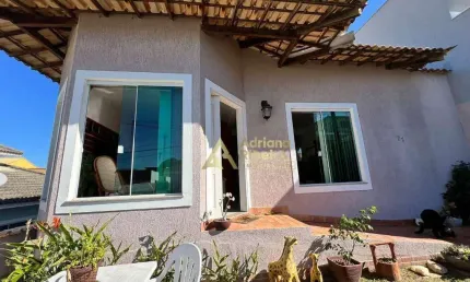 Casa com 3 dormitórios à venda, 130 m² por R$ 750.000,00 - Cond Passaros - Cabo Frio/RJ
