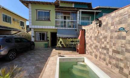 Casa com 2 dormitórios à venda, 118 m² por R$ 500.000,00 - Jardim Mariléa - Rio das Ostras/RJ