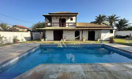 Casa com 4 dormitórios à venda, 130 m² por r$ 1.500.000,00 - foguete - cabo frio/rj