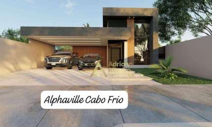 Casa com 4 dormitórios à venda, 204 m² por R$ 1.050.000,00 - Cabo Frio - Cabo Frio/RJ
