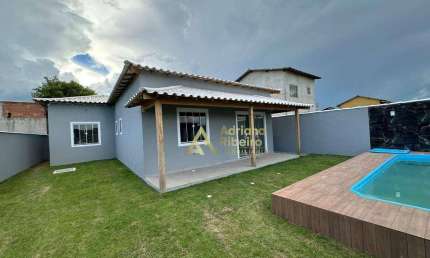 Casa com 3 dormitórios à venda, 97 m² por R$ 350.000,00 - Unamar (Tamoios) - Cabo Frio/RJ