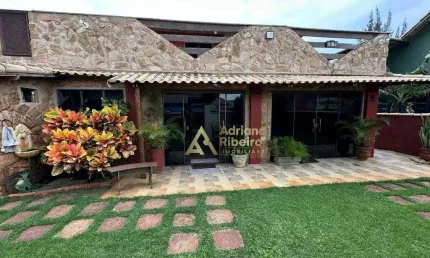 Casa com 4 dormitórios à venda, 300 m² por R$ 700.000 - Verão Vermelho (Tamoios) - Cabo Frio/RJ