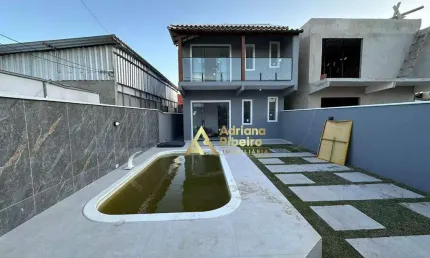 Casa com 2 dormitórios à venda, 71 m² por R$ 350.000 - Unamar - Cabo Frio/RJ