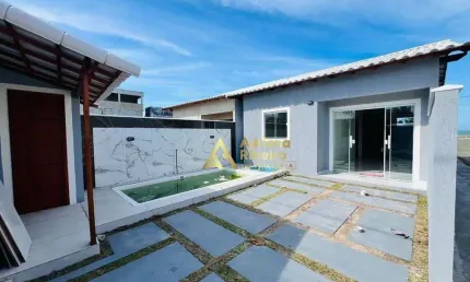 Casa com 2 dormitórios à venda, 75 m² por r$ 290.000 - unamar - cabo frio/rj