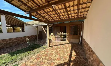 Casa com 2 dormitórios à venda, 80 m² por r$ 190.000 - unamar - cabo frio/rj