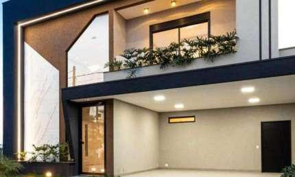 Lindo Sobrado no Condomínio Vivva em Jacareí - 4 Suítes com 258 m² de construção