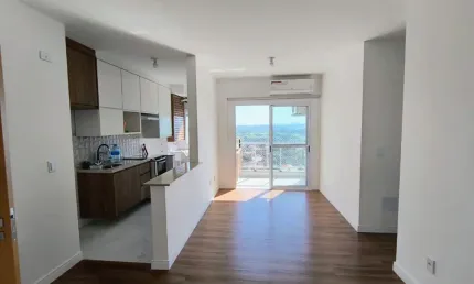 Apartamento locação com vista livre e andar alto no bairro vila branca em jacareí