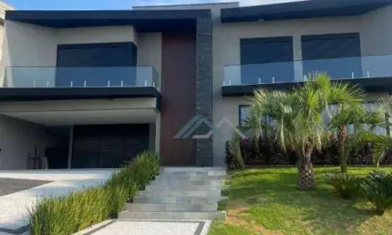 Casa mobiliada com 4 suítes à venda, 630 m² por R$ 8.900.000 - Gênesis 2 - Santana de Parnaíba/SP